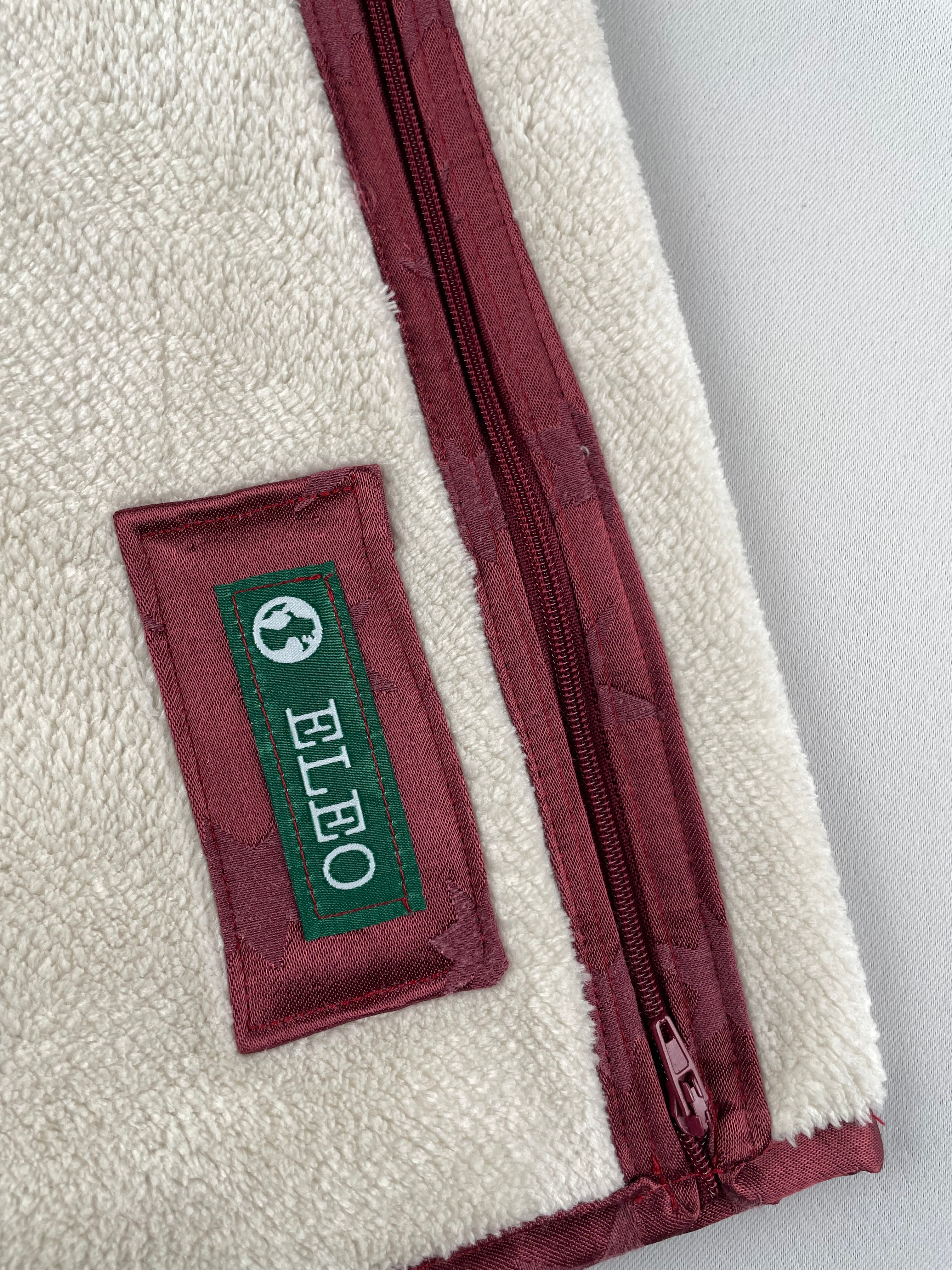 Mini Täschchen – Teddy & Dunkelrot