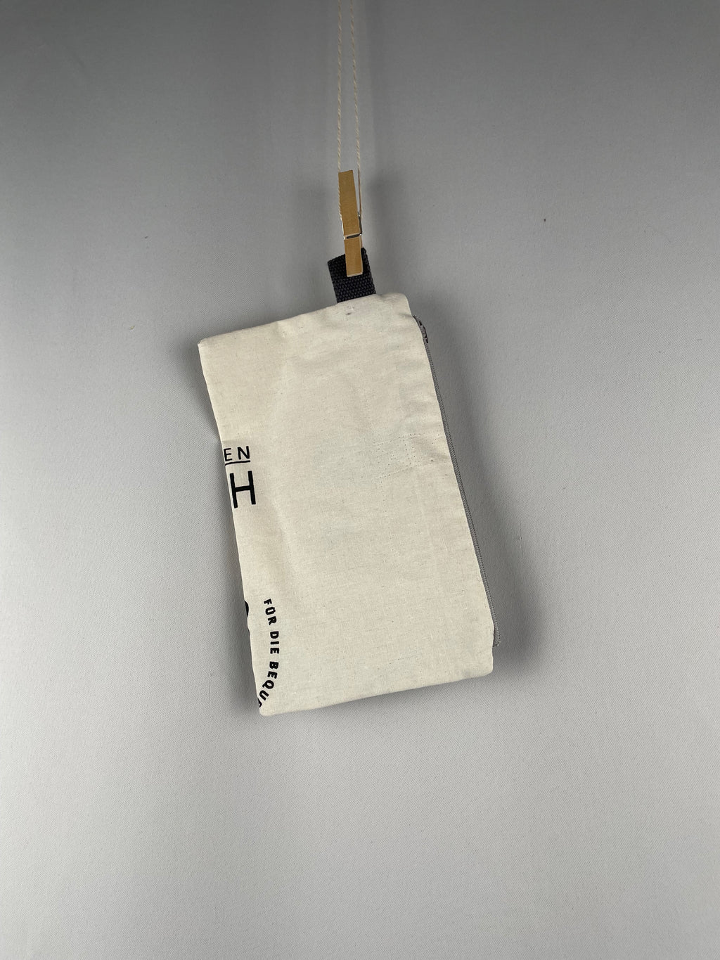 Mini Täschchen – Jute mit Füße-Print