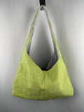 One Handle Bag – Grüner Polsterstoff