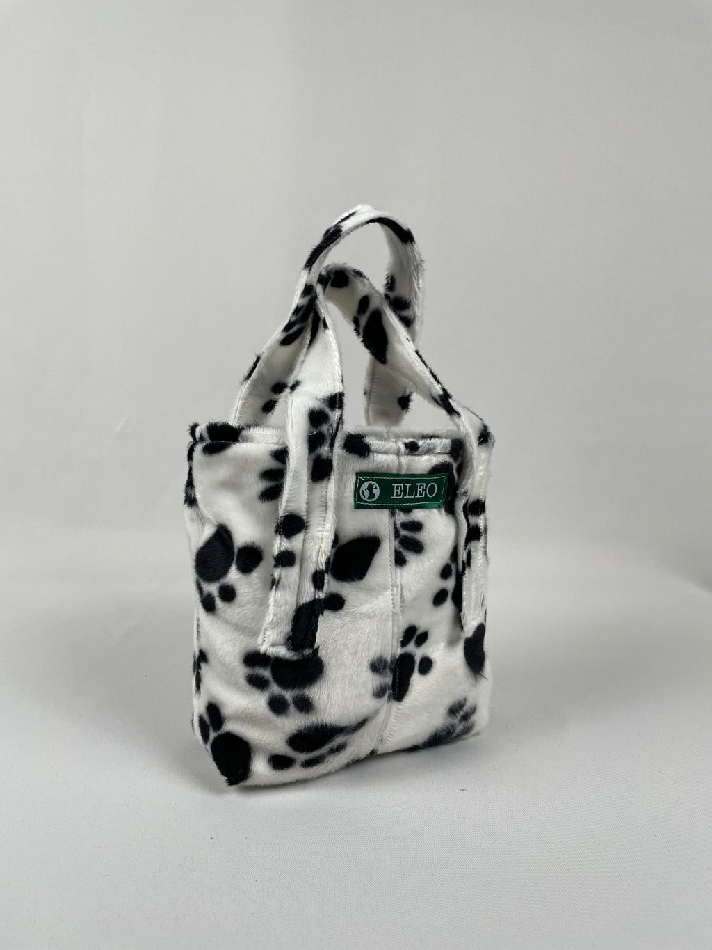 Mini Bag mit Katzenpfoten Print