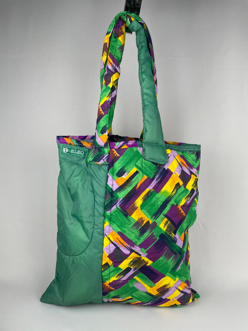 Adventure Bag - Upcycling Tasche Grün & Bunt